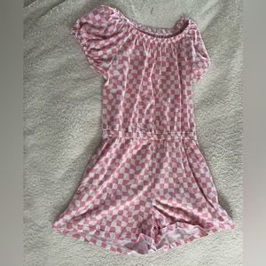 Old Navy Children’s Pink Checkerboard Jumper